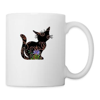 Cat - Mug - white - Right
