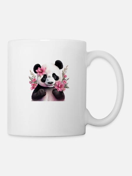 Niedlicher Panda - Tasse - Weiß