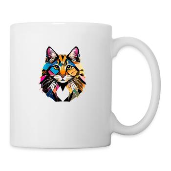 Maine Coon Cat Kitten Cat Owner Male Cat - Mug - white - Right