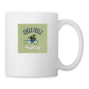 Cycle Feels Fun Bicycle Design - Mug - white - Right