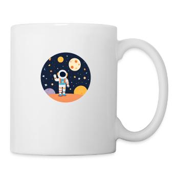 Greetings from space - Mug - white - Right
