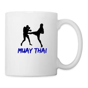 muay thai - Tasse - Weiß - Rechts