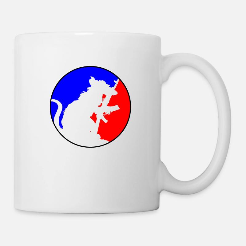 TerRaRisT - Logo - Tasse - Weiß