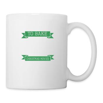 baker profession chef jokes cool bakers shirt cook - Tasse - Weiß - Rechts
