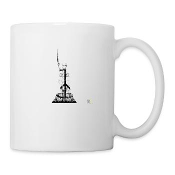 Monument Hermann paix sombre - Mug blanc - blanc - Droite