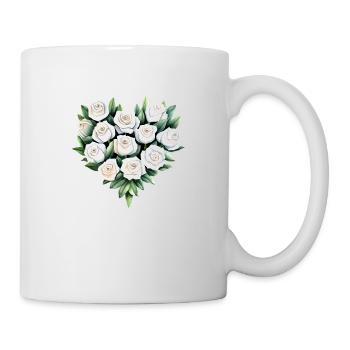Valentine's Day, Mother's Day, Engagement, Wedding, Love - Mug - white - Right