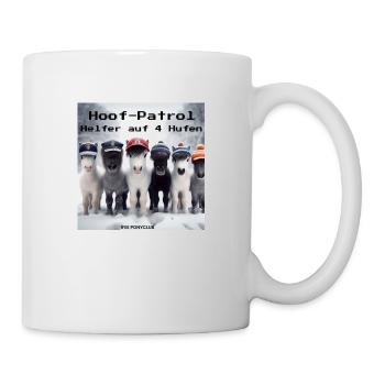HOOF PATROL - Tasse - Weiß - Rechts