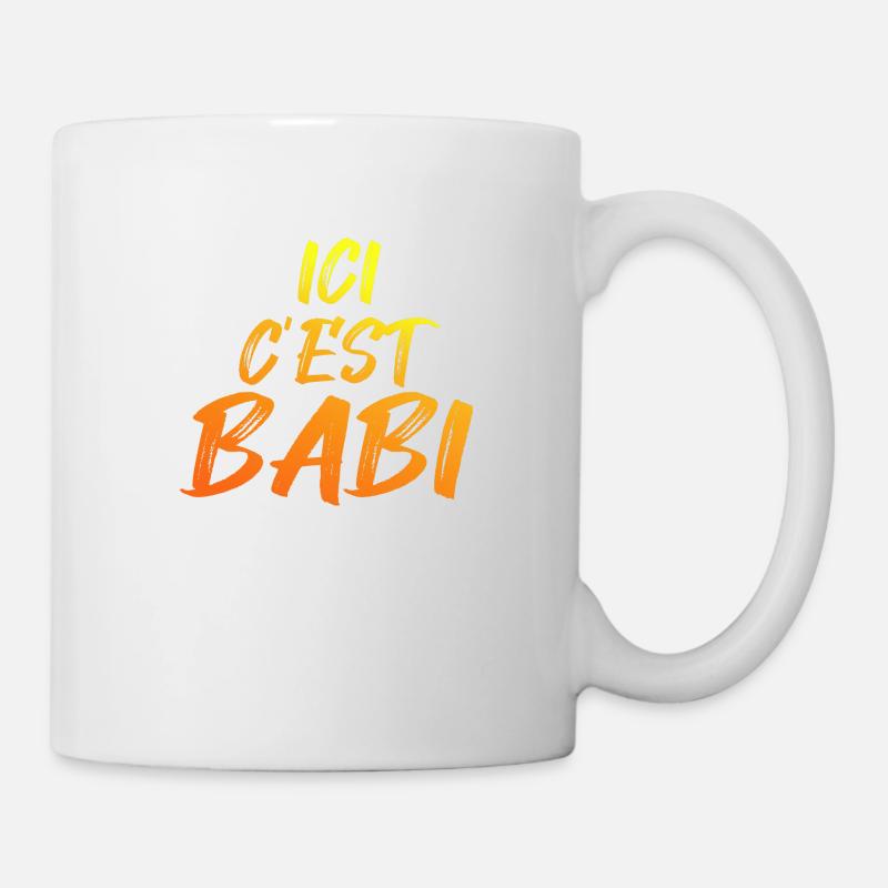 ICI CEST BABI - Mug blanc - blanc