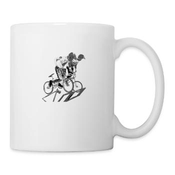 BMX - Tasse - Weiß - Rechts