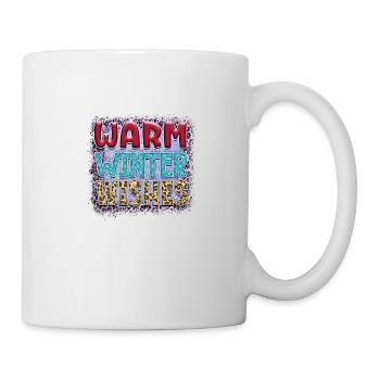 Warm winter wishes - Mug - white - Right