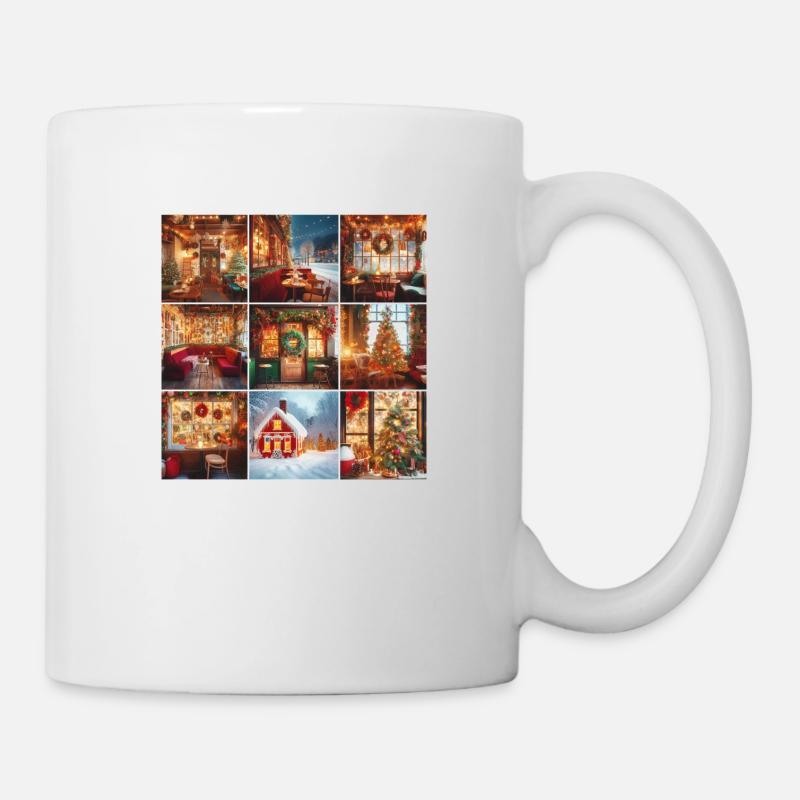 Café d’hiver - Mug blanc - blanc