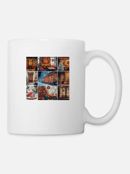 Winter Café - Mug - white