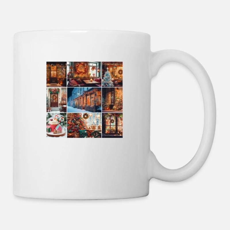 Café d’hiver - Mug blanc - blanc