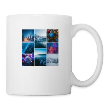 Christmas at the lake - Mug - white - Right