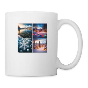 Christmas at the lake - Mug - white - Right