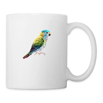 Budgie Bird Bird Owner Cockatiel - Mug - white - Right