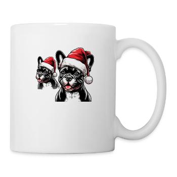 French Bulldog Santa Claus Gifts - Mug - white - Right