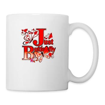 Colorful Butterfly Flowers Colorful Insect Dream Dream - Mug - white - Right