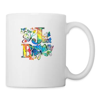 Colorful Butterfly Flowers Colorful Insect Dream Dream - Mug - white - Right