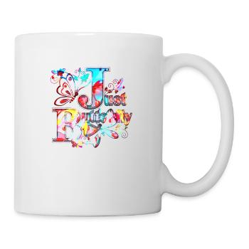 Colorful Butterfly Flowers Colorful Insect Dream Dream - Mug - white - Right