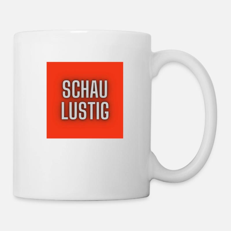 Schaulustig - Mug blanc - blanc