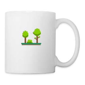 Ich bin einmal nach draußen gegangen Die Grafik war nicht so gut - Tasse - Weiß - Rechts