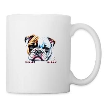 Dogs English Bulldog Dog Mastiff Dog Owner - Mug - white - Right