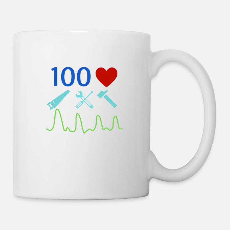 Bricoleur - Mug blanc - blanc