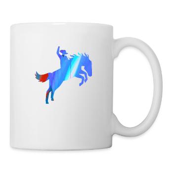 équitation,équitation,course,équitation,western - Mug blanc - blanc - Droite