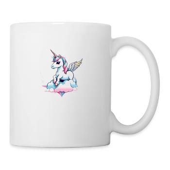 Licorne Unicorn Kawaii - Mug blanc - blanc - Droite