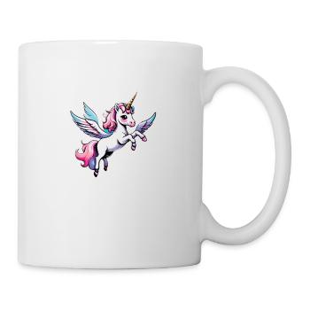 Licorne Einhorn Kawaii - Tasse - Weiß - Rechts