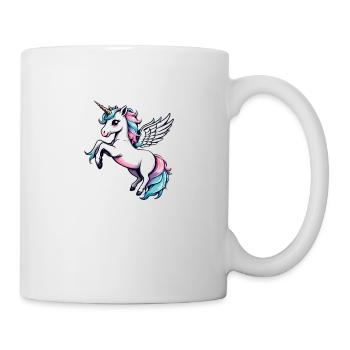 Licorne Einhorn Kawaii - Tasse - Weiß - Rechts