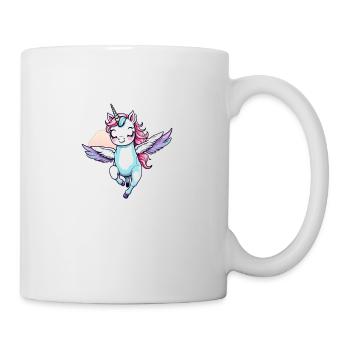 Licorne Einhorn Kawaii - Tasse - Weiß - Rechts