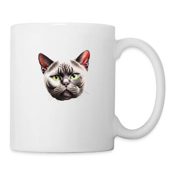 British Shorthair Cat Cat Cat Kitten - Mug - white - Right