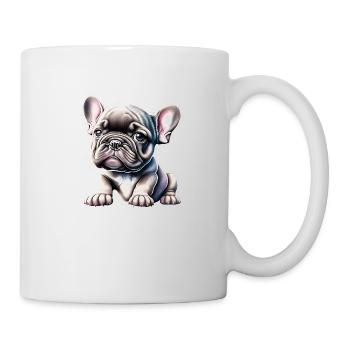 Französische Bulldogge Hunde Hundehalter Hund - Tasse - Weiß - Rechts