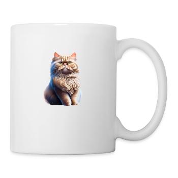 Persian Cat, Cat Owner, Cat, Cat, Domestic Cat - Mug - white - Right