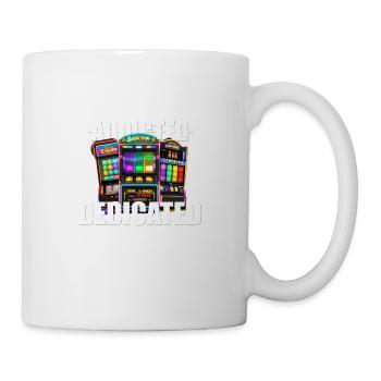 Gambling Casino Funny Gambling Gift Dedicated - Mug - white - Right