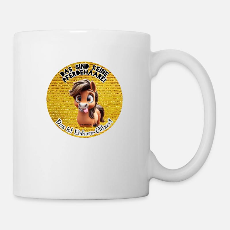 Chocobella spreads Einhornglitzer - Tasse - Weiß