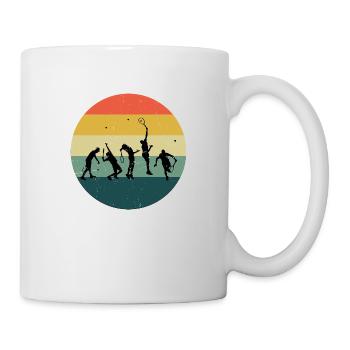 Tennis Tennis Dames Tennis Tennis Jeux de tennis - Mug blanc - blanc - Droite