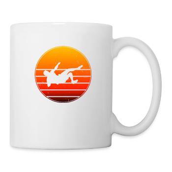 Climbing Kletterer Bouldern Boulder Herren - Tasse - Weiß - Rechts