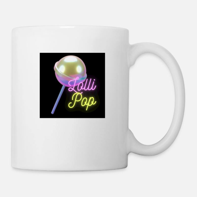 Lolli Pop - Tasse - Weiß
