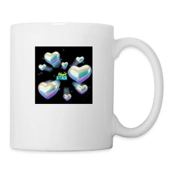 Heart Attack - Tasse - Weiß - Rechts