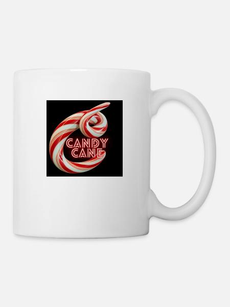 Candy Cane - Tasse - Weiß