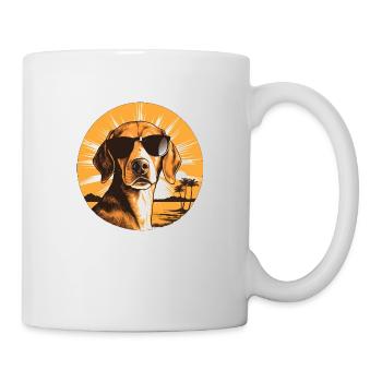 Beagle - Mug blanc - blanc - Droite