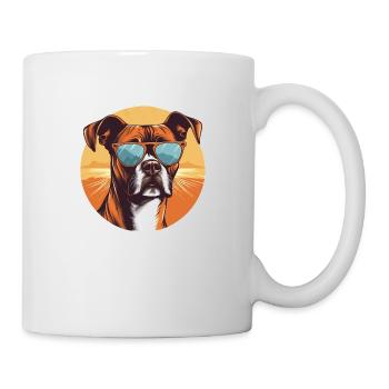 Boxeur 2 - Mug blanc - blanc - Droite