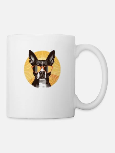 Terrier de Boston 2 - Mug blanc - blanc