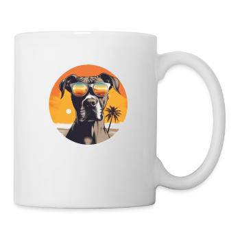 Boxeur - Mug blanc - blanc - Droite