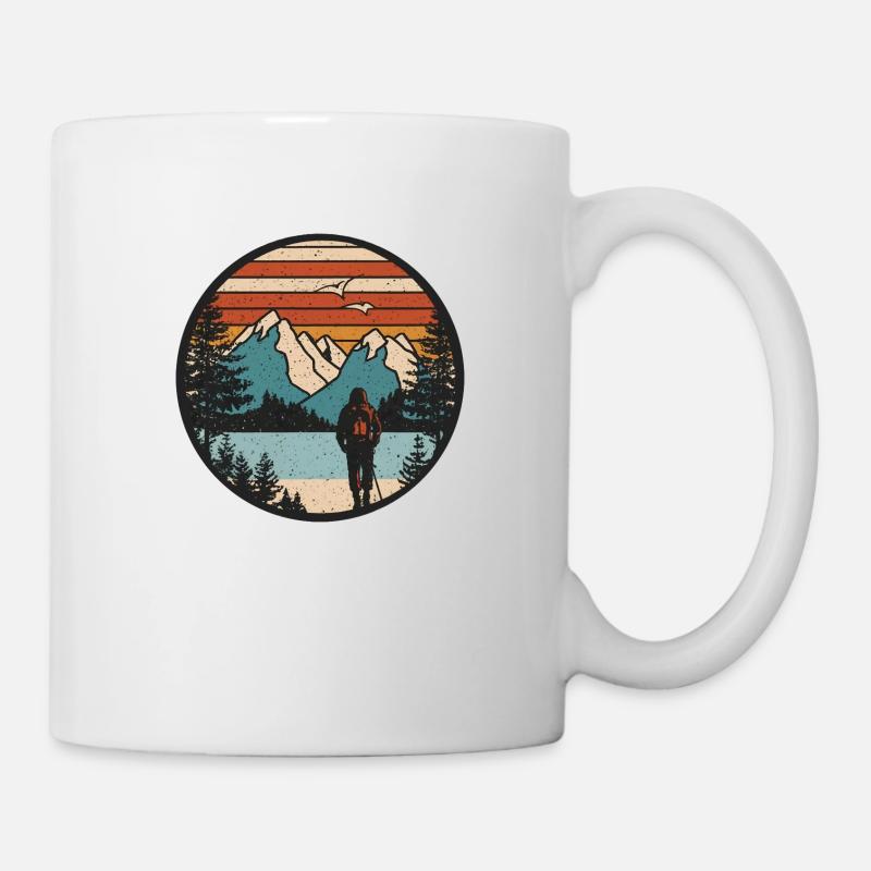 Der Berg ruft 1 - Tasse - Weiß