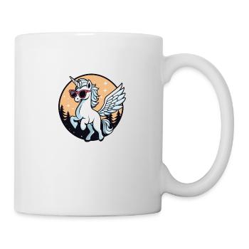 Pegasus Sunglasses Drawing - Mug - white - Right