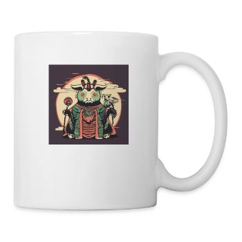 Ziegen Priester - Tasse - Weiß - Rechts